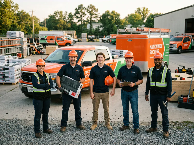 Natiowide Roofers - roof installation in Camp Lejeune near me